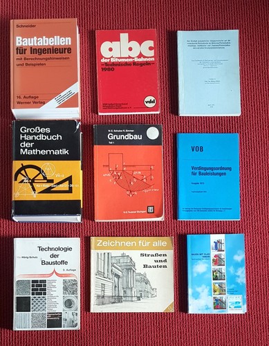 Konvolut fachbücher für - -, 9